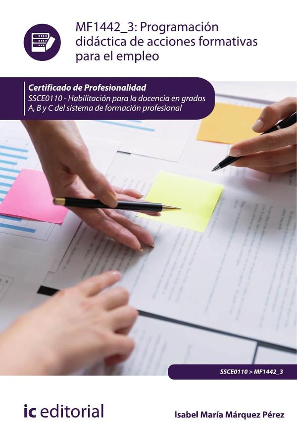 Programación didáctica de acciones formativas para el empleo. SSCE0110 – Habilitación para la docencia en grados A, B y C del Sistema de Formación Profesional