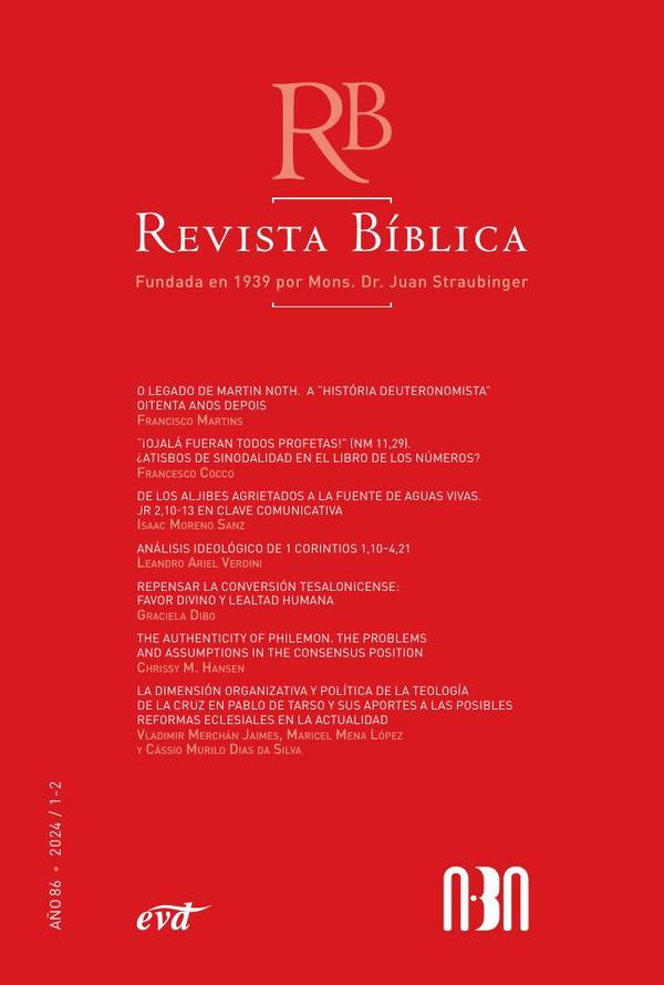 Revista Bíblica 2024/1-2 – Año 86