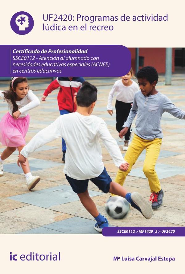 Programas de actividad lúdica en el recreo. SSCE0112 – Atención al alumnado con necesidades educativas especiales (ACNEE) en centros educativos