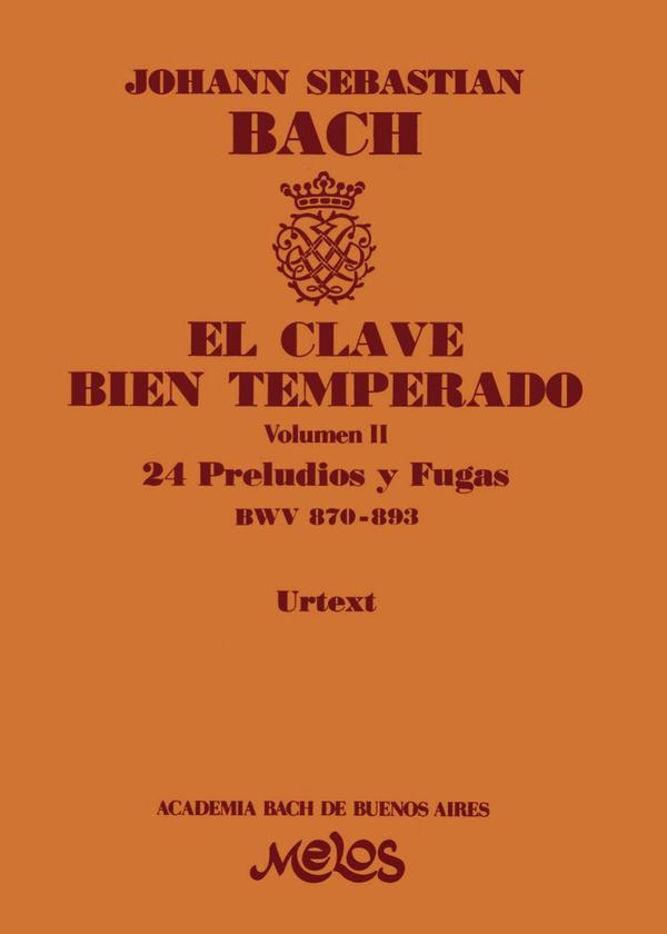 BA13394 – El clave bien temperado – Volúmen 2