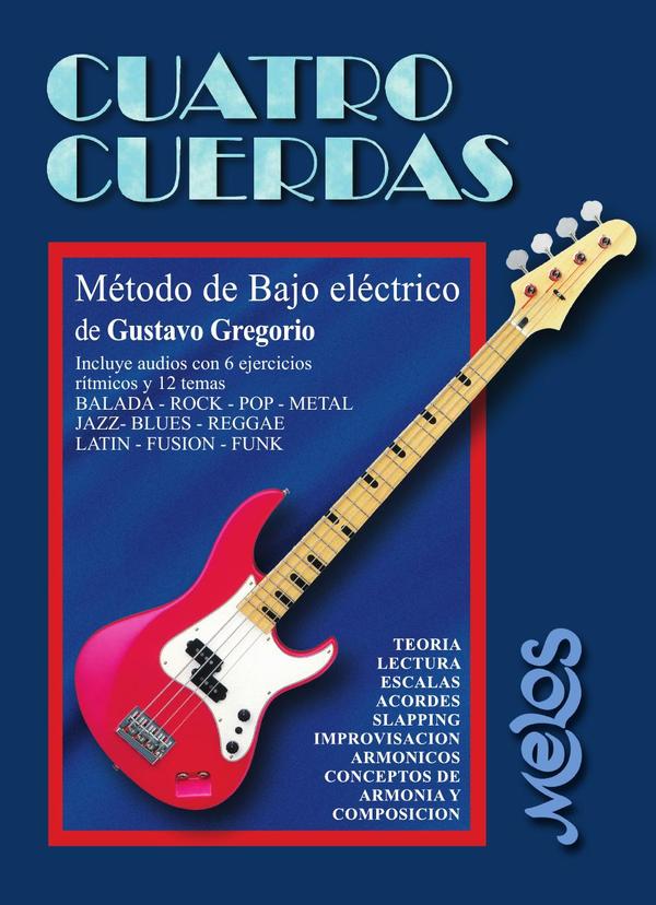 BA13493 – Cuatro cuerdas:Método de bajo eléctrico
