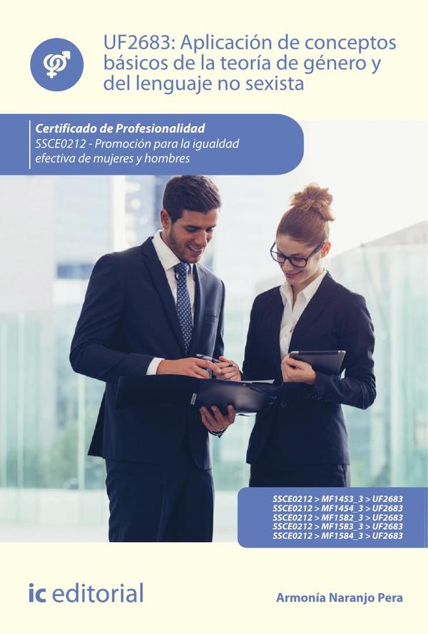 Aplicación de conceptos básicos de la teoría de género y del lenguaje no sexista. SSCE0212 – Promoción para la igualdad efectiva de mujeres y hombres