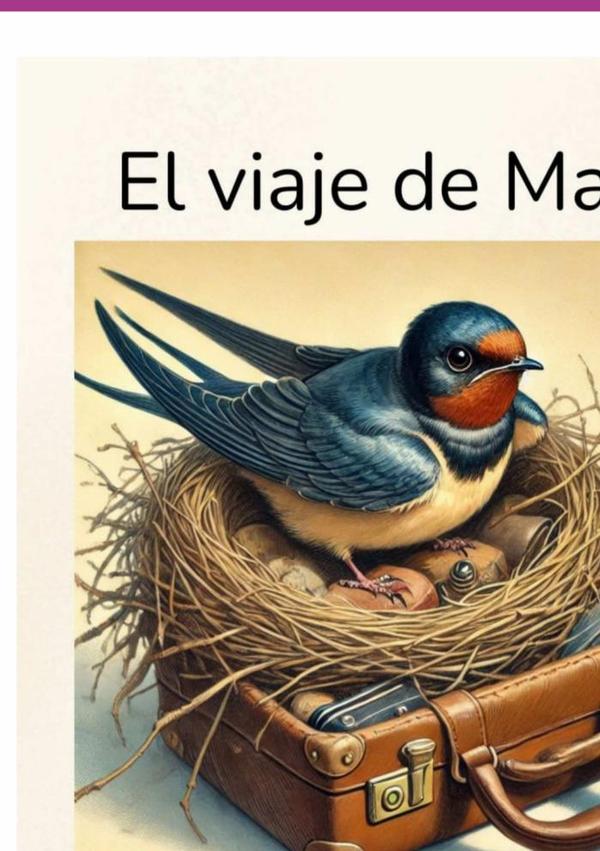El Viaje De Amaia:Cuento infantil