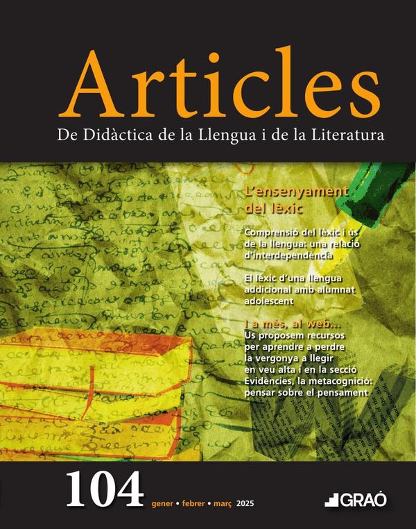 L’enseyament del lèxic – Articles – núm. 104