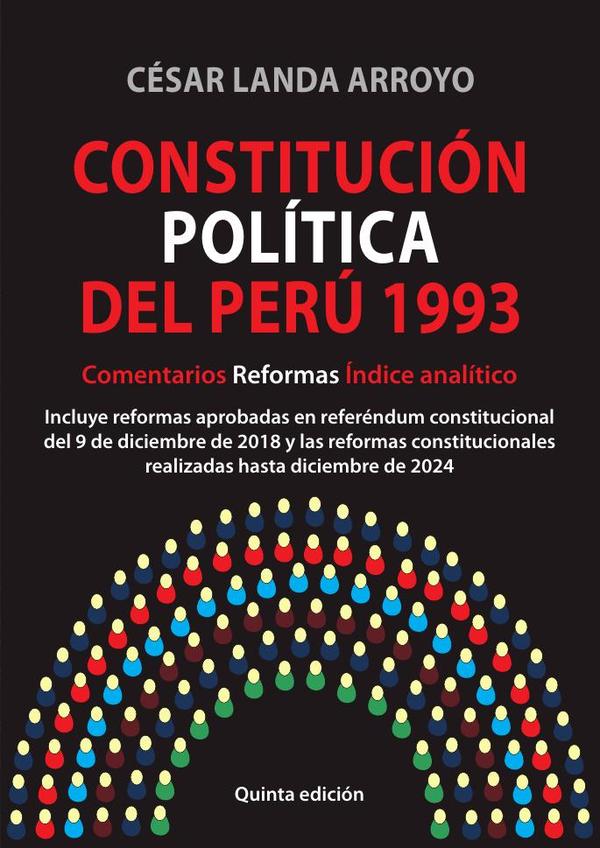 Constitución política del perú 1993 :QUINTA EDICIÓN