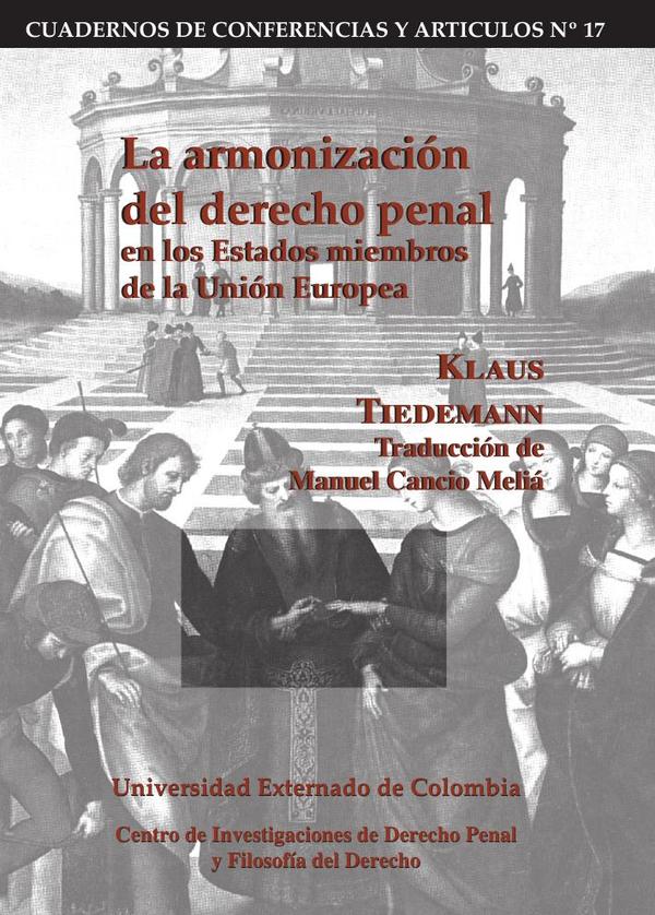 La armonización del derecho penal en los Estados miembros de la Unión Europea