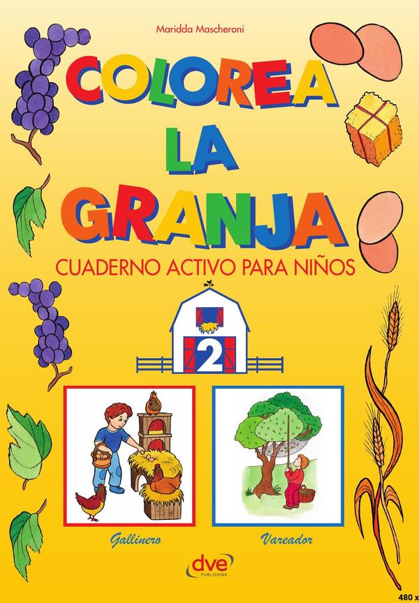 Colorea la granja